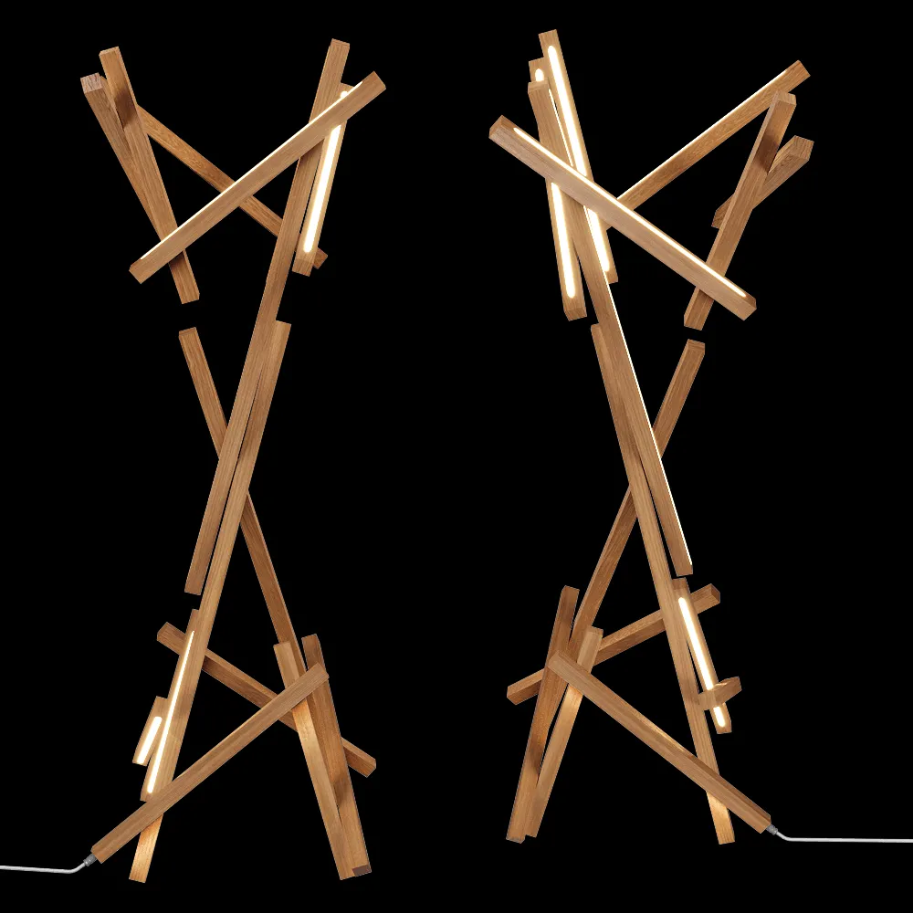 NEXT LEVEL DESIGN STUDIO – Floor lamp Groot 3ds Max