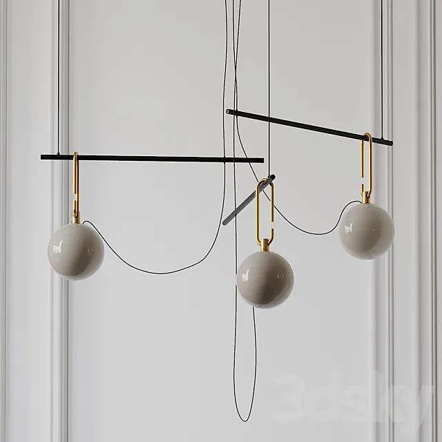 NH S3 Suspension Lamp By Neri & Hu 3DS Max Model