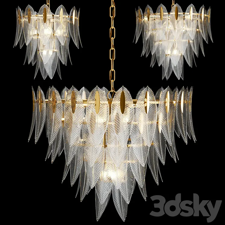 NIBA CHANDELIER COLLECTION 3DS Max Model