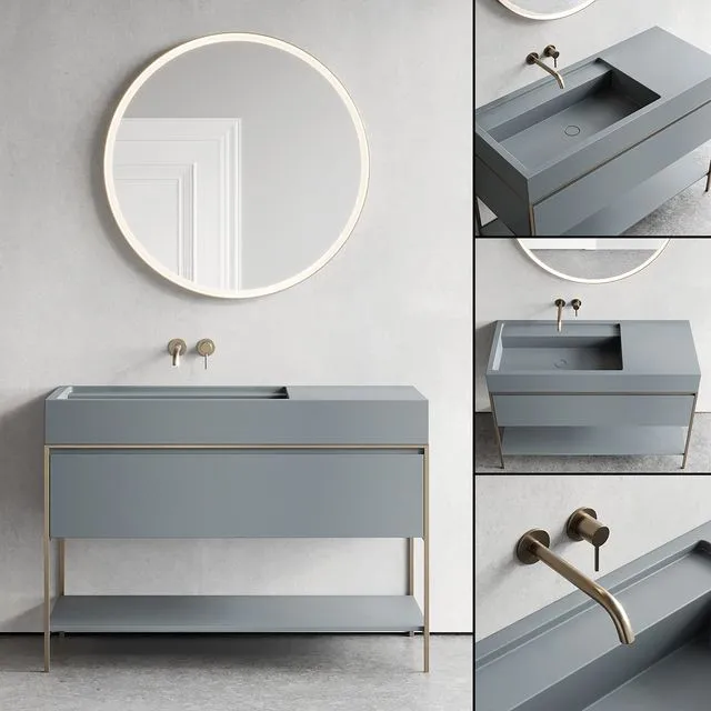 Nic Design Elen 120 Vanity unit 3dsMax Model