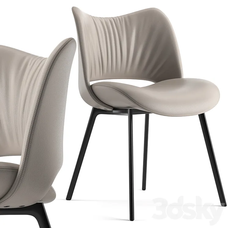 Nice Chair By Poltrona Frau 3DS Max Model