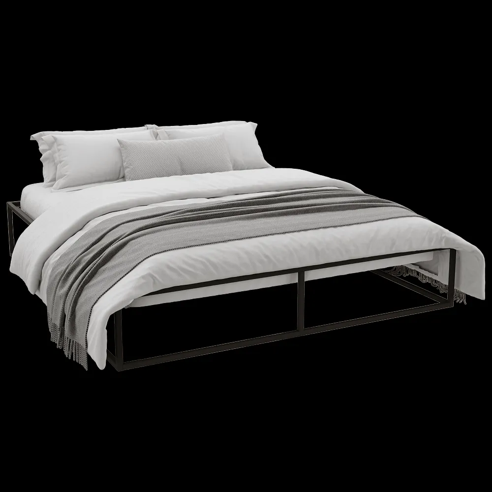 NICHBA – Bed Frame 180 3ds Max