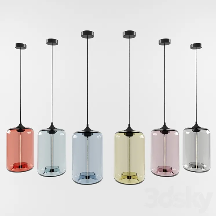 Niche pod modern pendant light 3DS Max