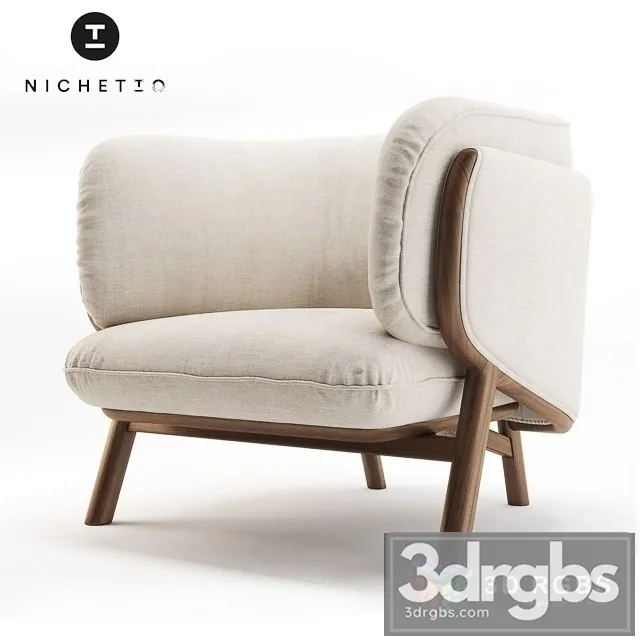 Nichetto 102s Stanley Armchair 3dsmax Download