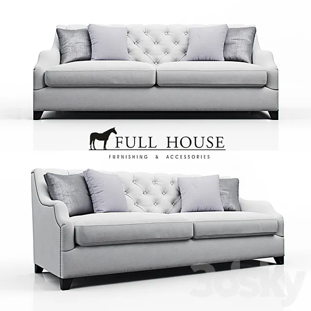 NICOLE SOFA OM 3ds Max