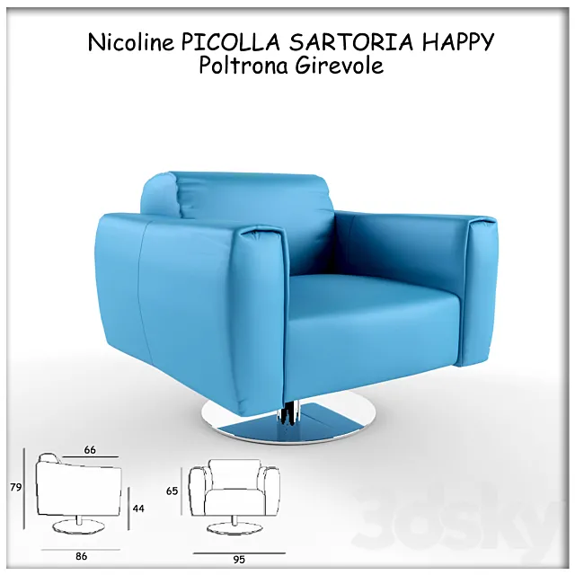 Nicoline HAPPY 3DS Max Model