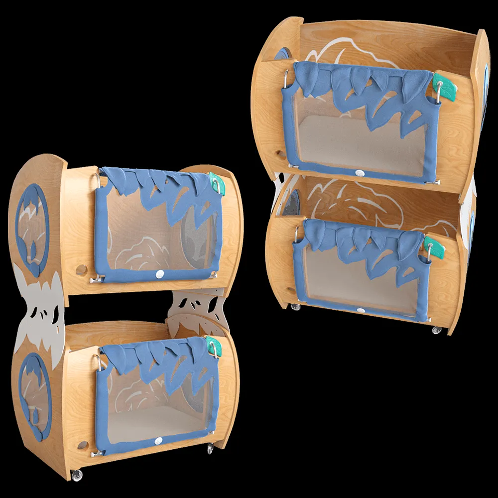 Nidlit – Bunk bed 3ds Max