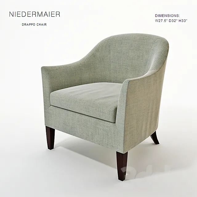 Niedermaier Drappo Chair 3DSMax File