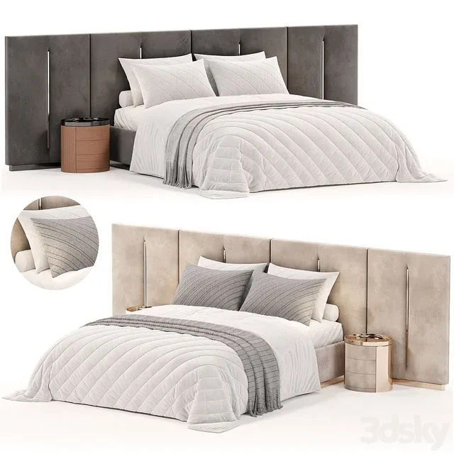 NIGHT CLUB BED BY LUXENCE 3dsMax Model