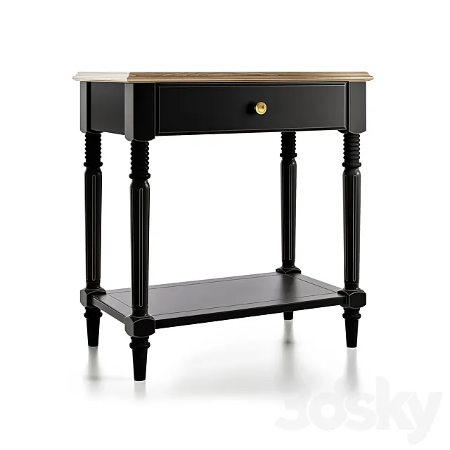 Nightstand 3DS Max Model