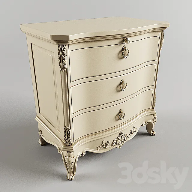 nightstand Antonelli 3ds Max