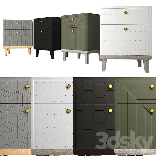 Nightstand Thimon v2 3ds Max