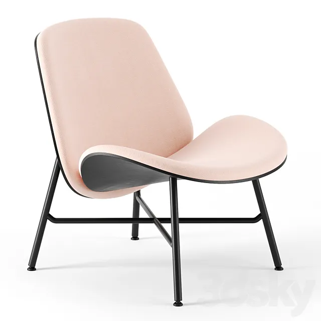 Nihan lounge chair by Pode 3DSMax File