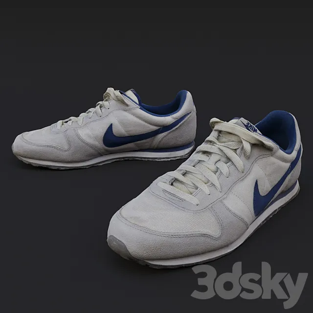 Nike Running shoes 3ds Max