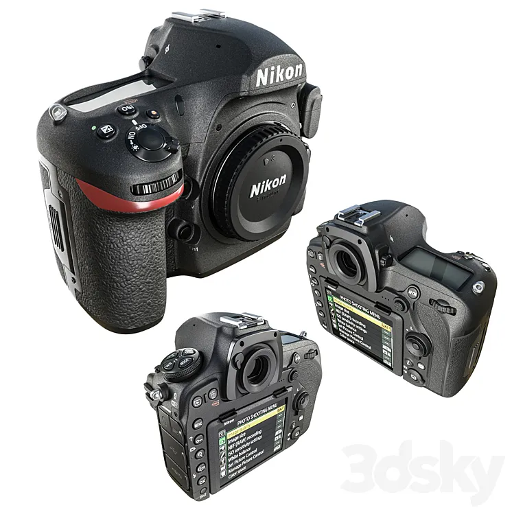 Nikon D850 Camera 3DS Max