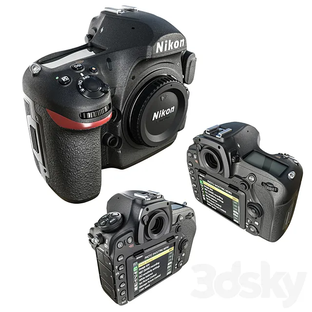 Nikon D850 Camera 3DSMax File