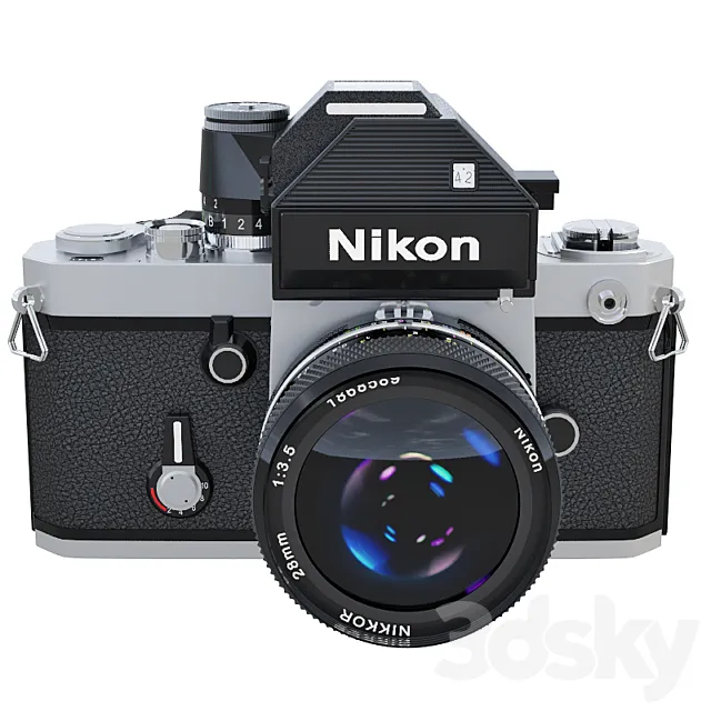 Nikon F2 3ds Max