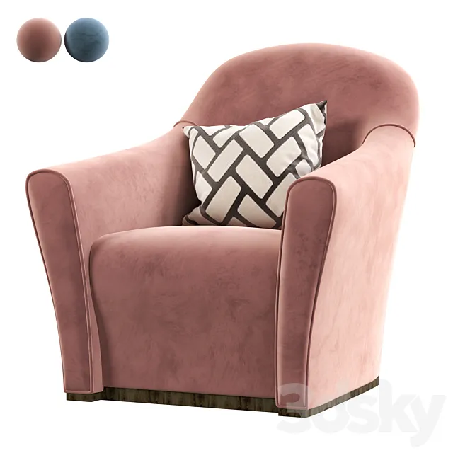 NINA Armchair by Bodema 3DSMax File