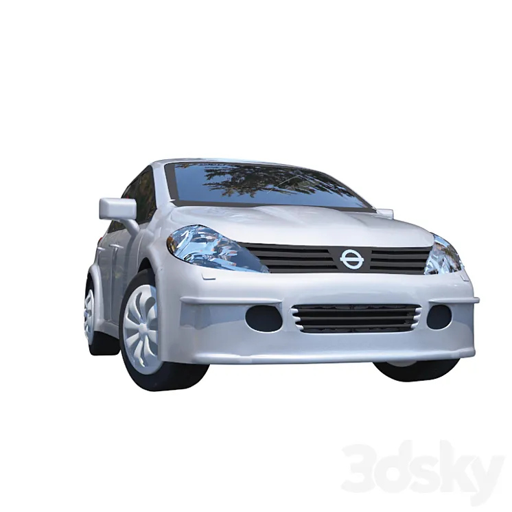 Nissan Tiida Hatchback 1.6 3DS Max