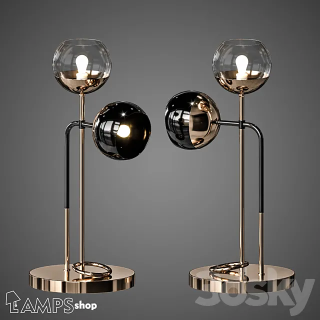 NL5041 Table Lamp Perfect Conjunction 3DS Max Model