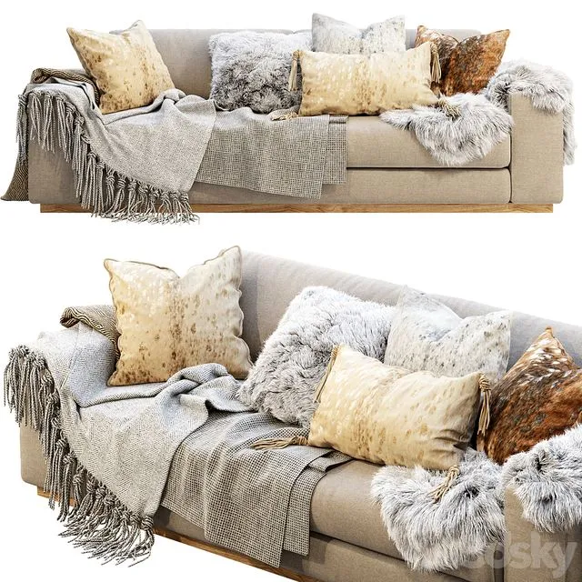 Noah Sofa 3dsMax Model