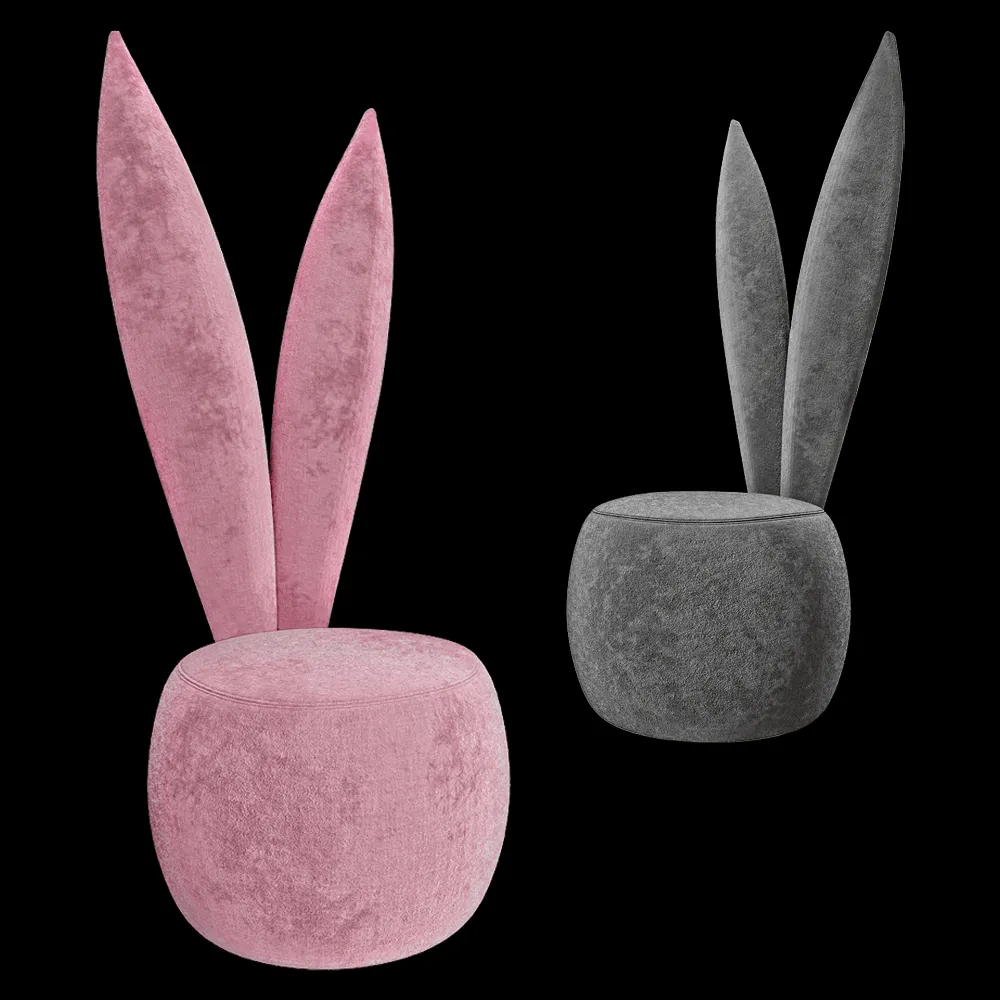 Nobonobo – Pouf Bunny guys 3ds Max