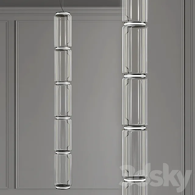 Noctambule Suspension 6 High Cylinder 3DS Max Model