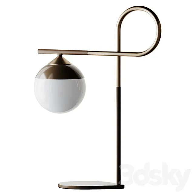 Node Talbe Lamp from CorteZari 3DSMax File