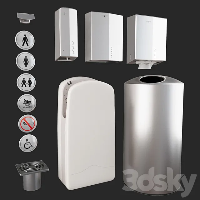 NOFER washSETmat # 01 3ds Max