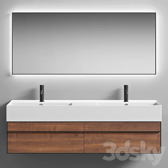 NOKEN bathroom furniture ESSENCE C 3ds Max