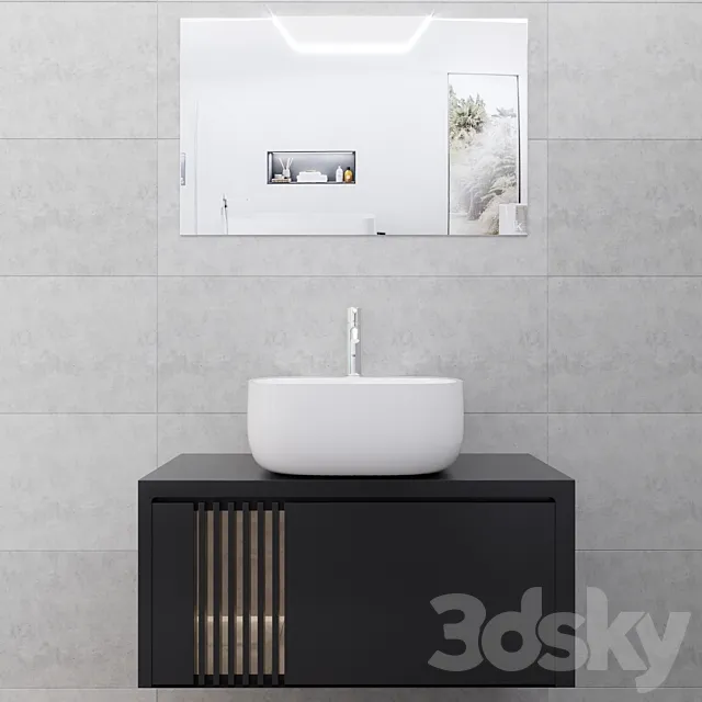 NOKEN PORCELANOSA PACK ARQUITECT 80 3DS Max Model