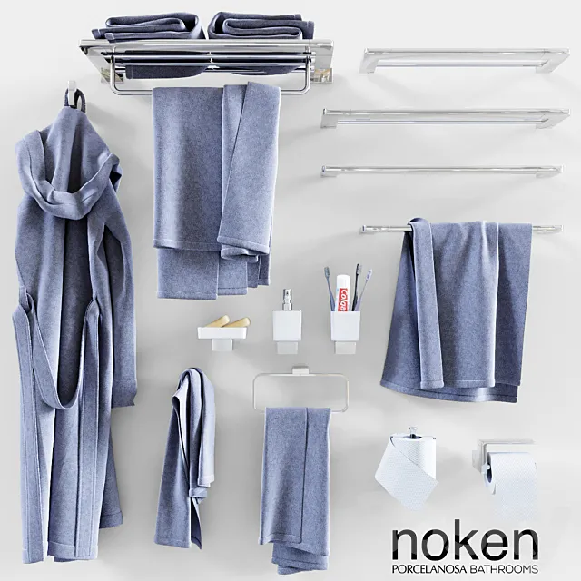 Noken Urban Accessories 3ds Max