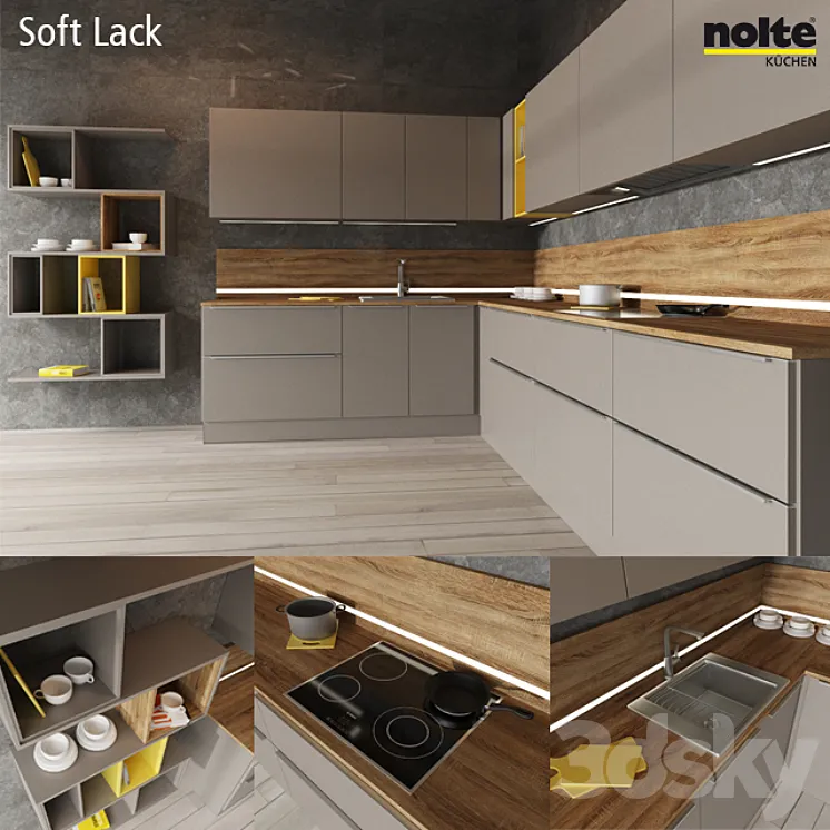 Nolte Soft Lack 3DS Max