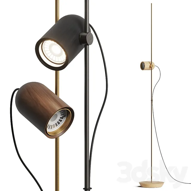 Nomon Home Onfa Floor Lamp 3DS Max Model