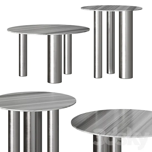 Noom Brandt Coffee Tables 3DS Max Model