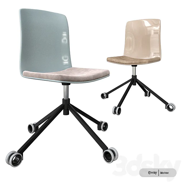 Noom Chair by Actiu 3ds Max