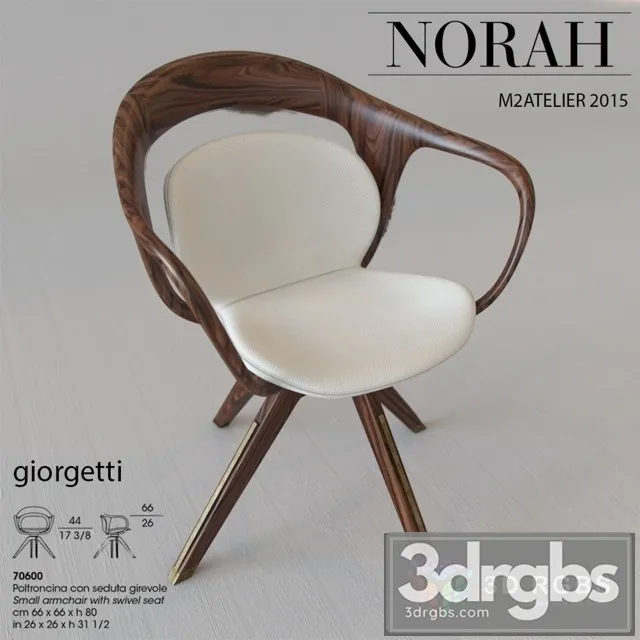 Norah Small Armchair 3dsmax Download