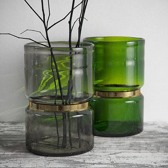 NORDAL RING vases 3ds Max