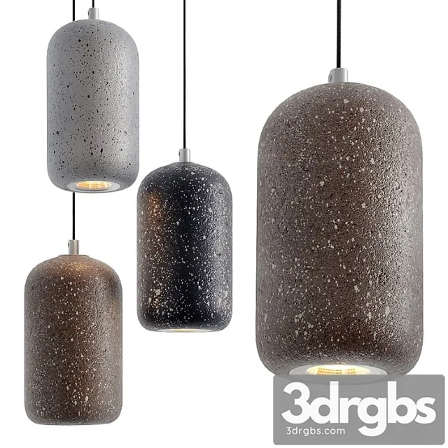 Nordic cement pendant lamps