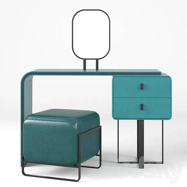 Nordic dressing table 3DS Max Model