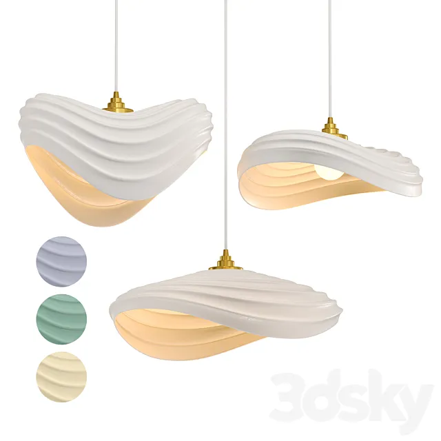 Nordic Minimalist Pendant Light 3DS Max Model