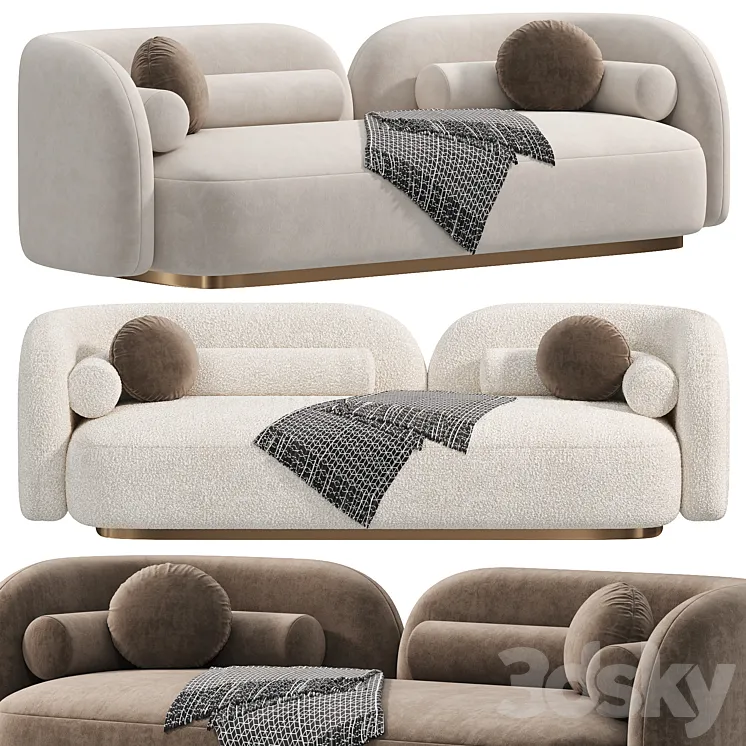 Nordic Sofa by Leader sofas 3DS Max