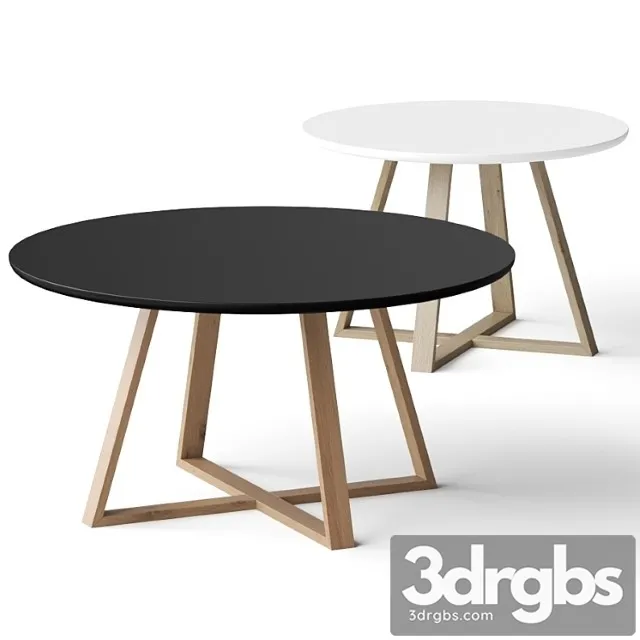 Nordic studio minimalist creative round coffee tables
