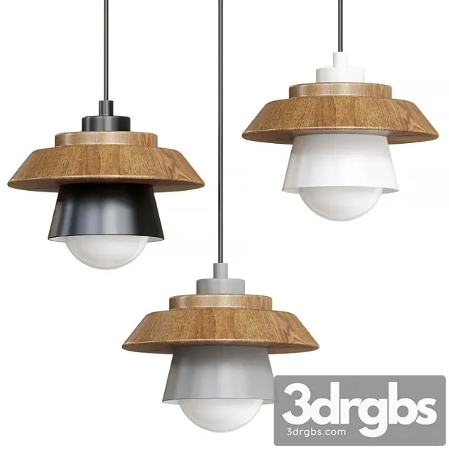 Nordic wood hanging pendant ceiling light