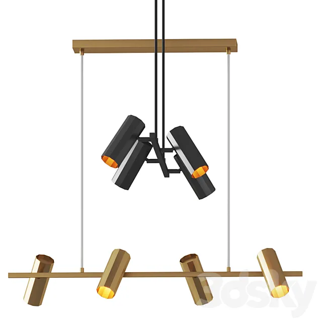Nordlux – Alanis 4 Pendant 3ds Max