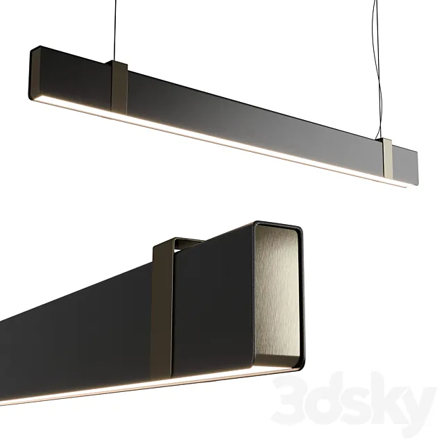 NORDLUX LED hanglamp Lilt zwart 3ds Max