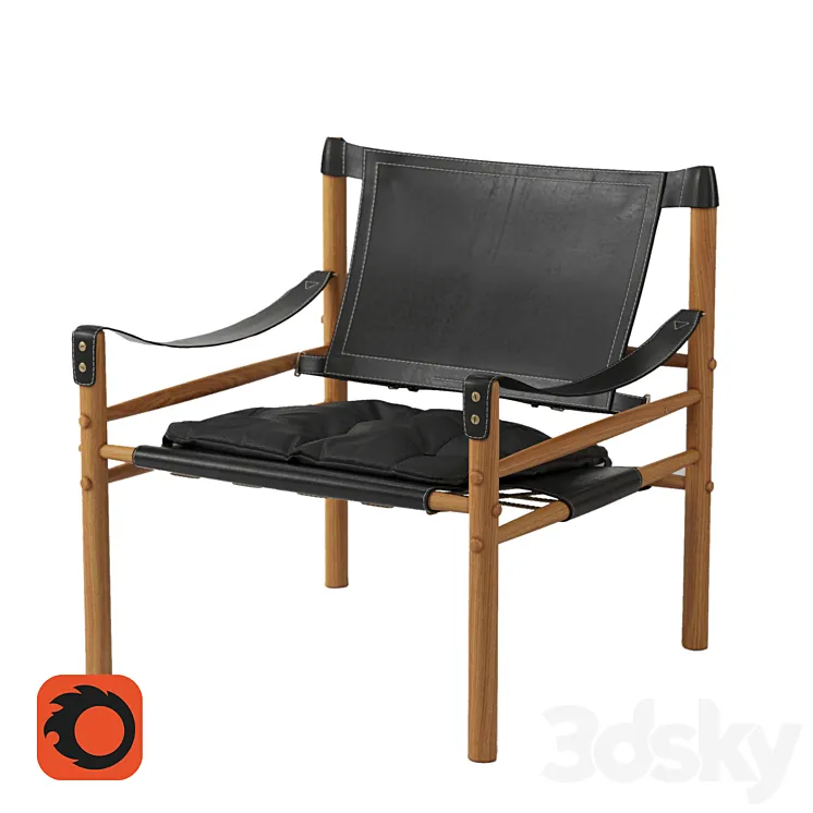 Norell Sirocco Safari Chair 3DS Max