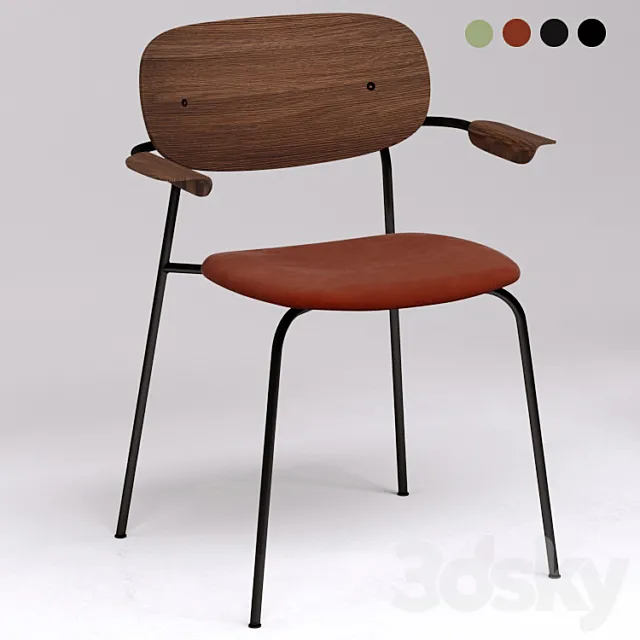 Norm Architects Co Chair 3DSMax File