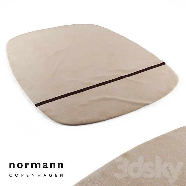 Normann Copenhagen Oona Carpet 3DSMax File