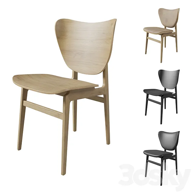 Norr11 Elephant Dining Chair 3DS Max Model